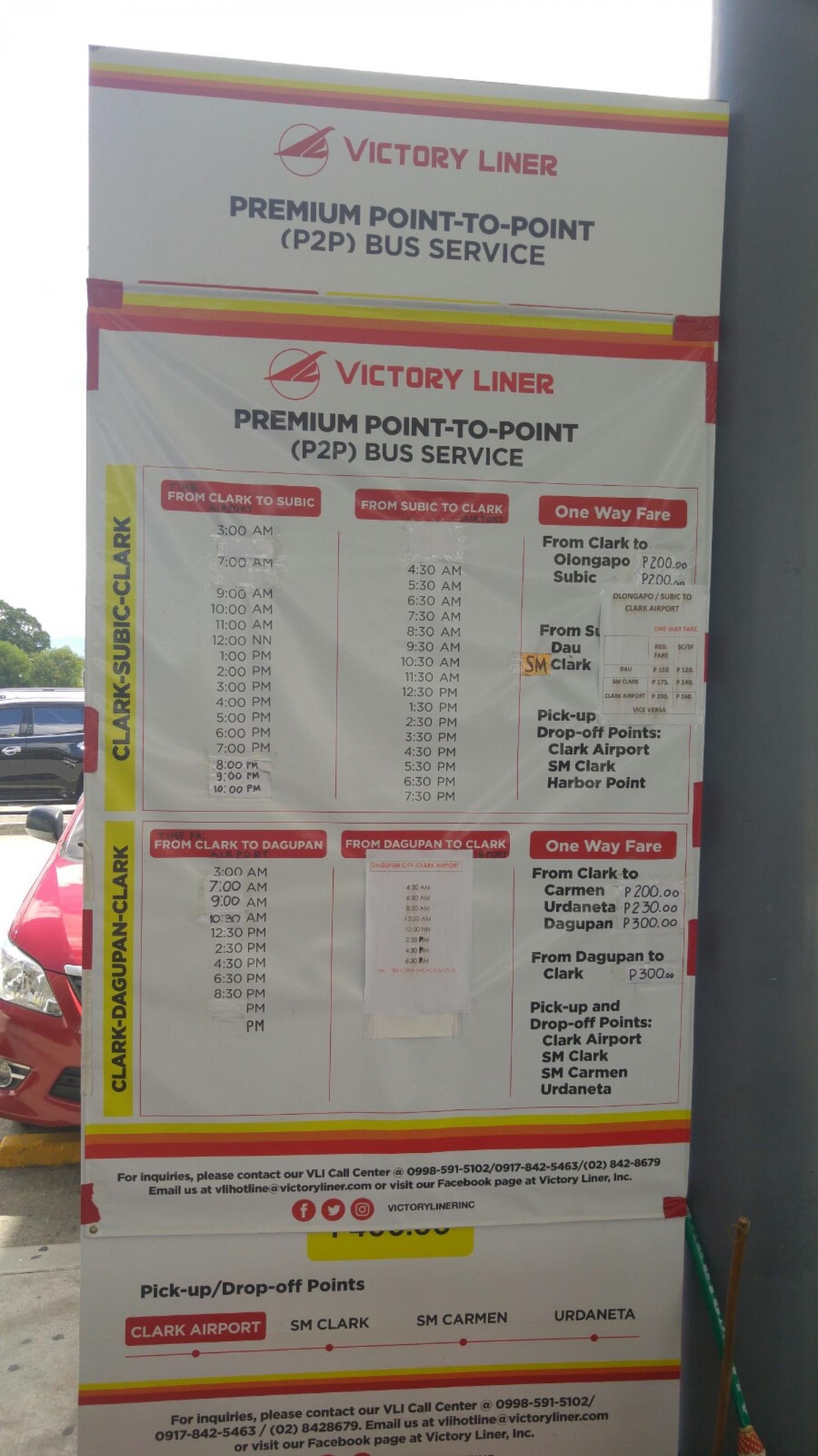 bus service from SM Clark